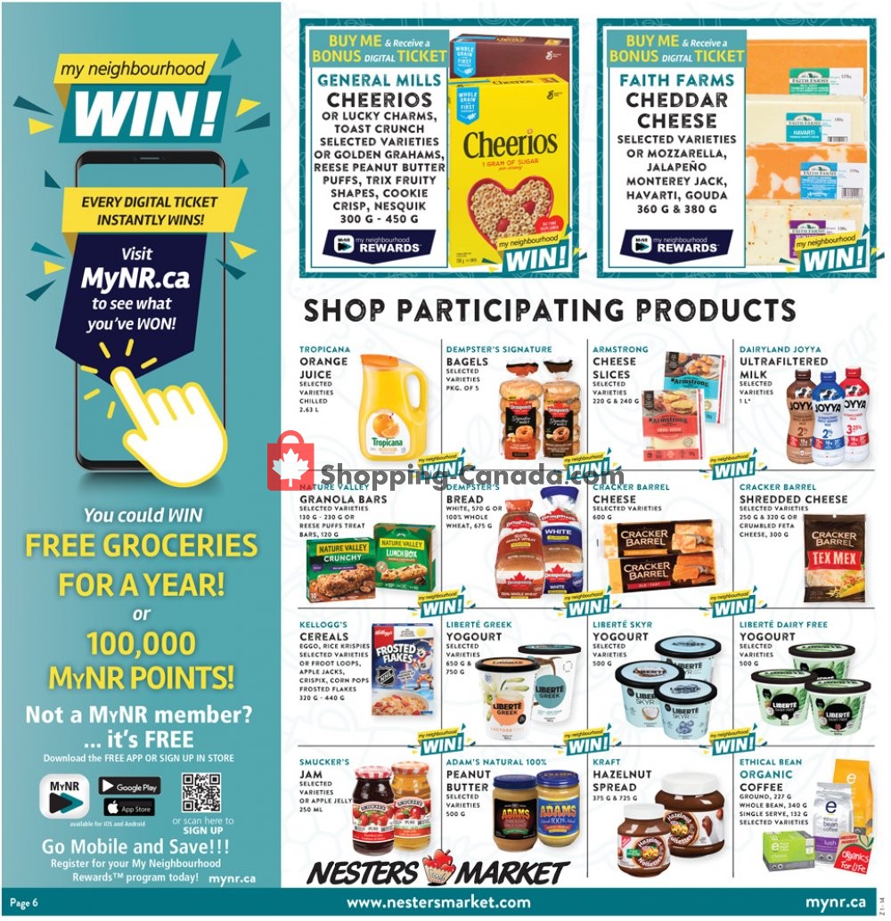 Nesters Market Grocery Stores flyer from Sunday January 17, 2021 to Saturday January 23, 2021 - page 6