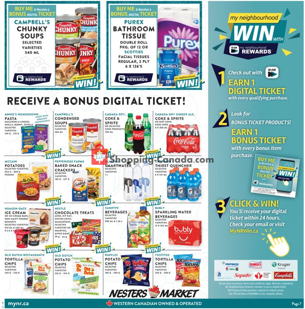 Nesters Market Grocery Stores flyer from Sunday January 17, 2021 to Saturday January 23, 2021 - page 7