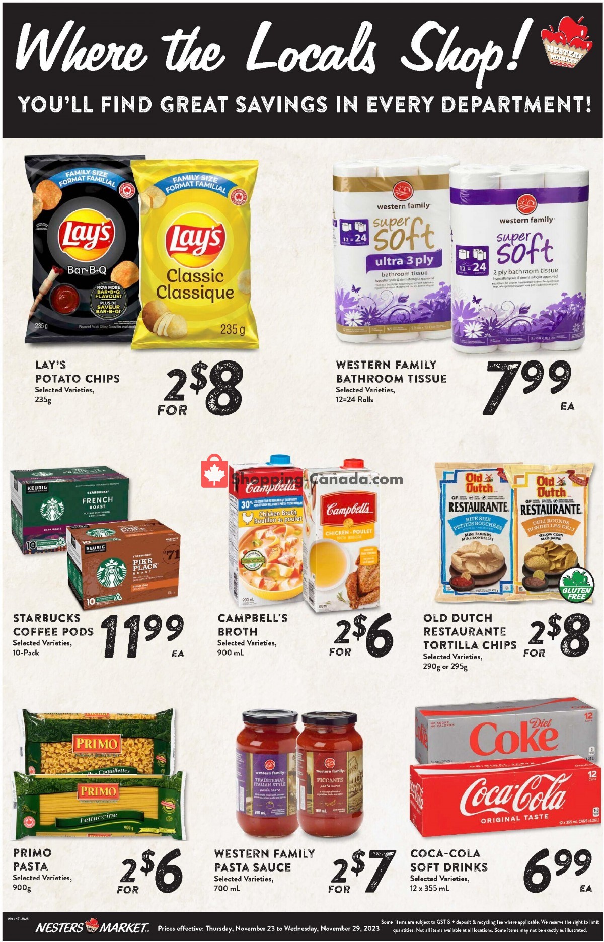 Nesters Market Grocery Stores flyer from Thursday November 23, 2023 to Wednesday November 29, 2023 - page 11