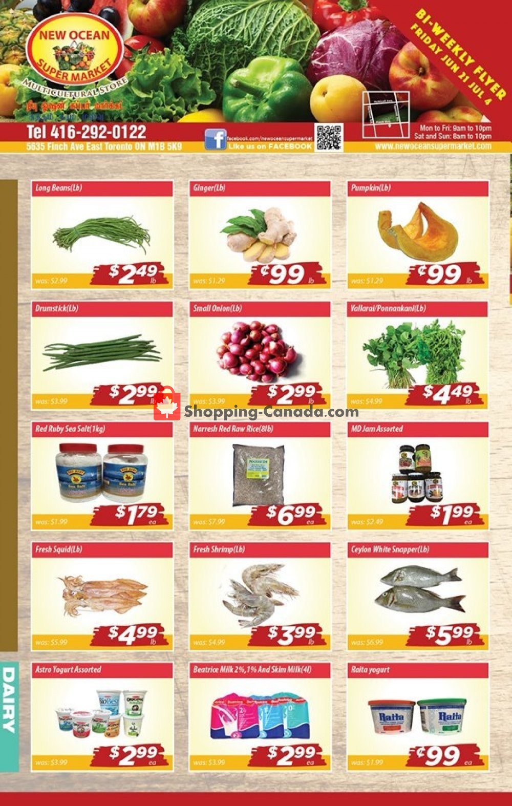 New Ocean Supermarket flyer from Friday June 21, 2019 to Thursday July 4, 2019 - page 2