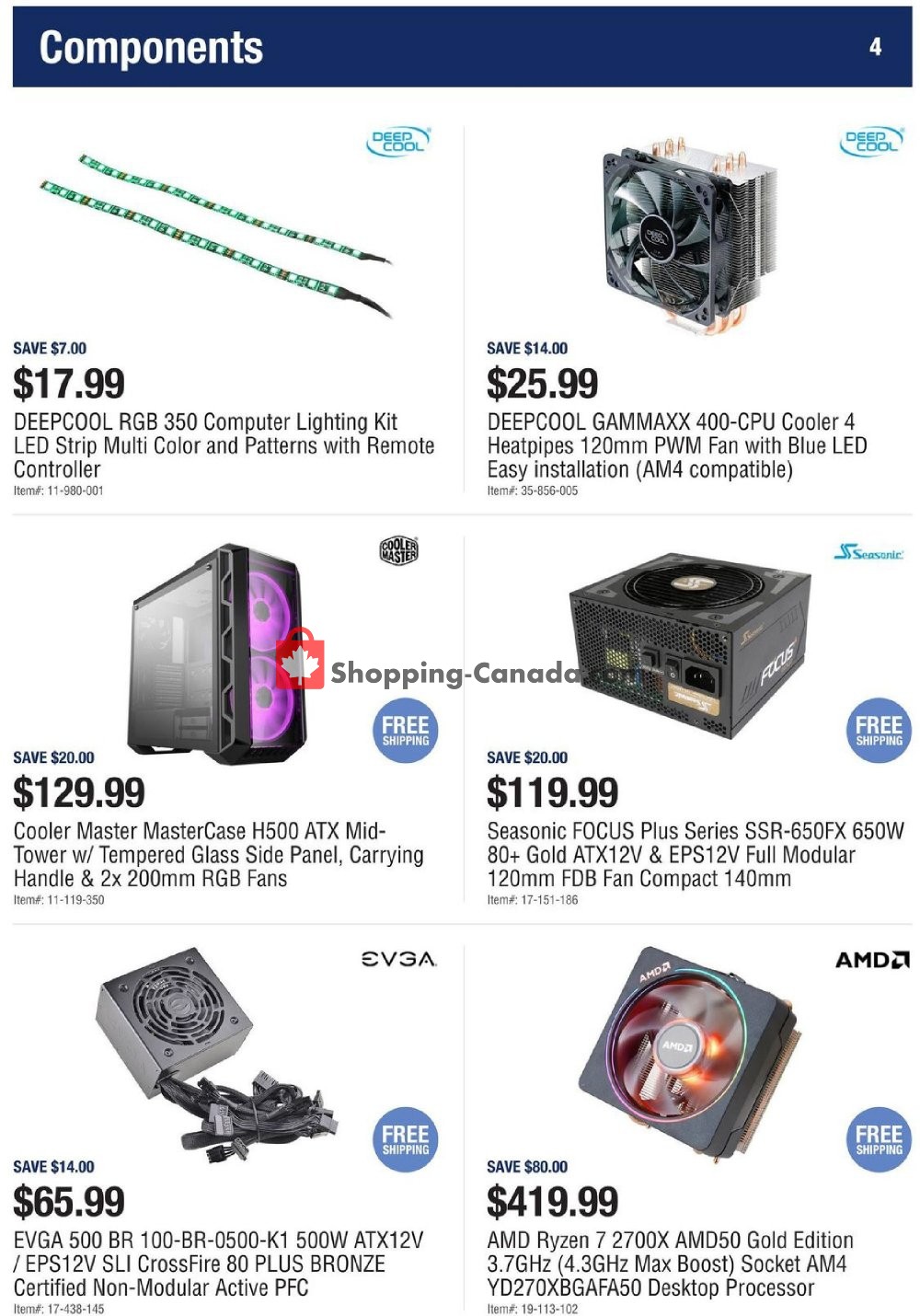 Newegg flyer from Friday June 28, 2019 to Thursday July 4, 2019 - page 4