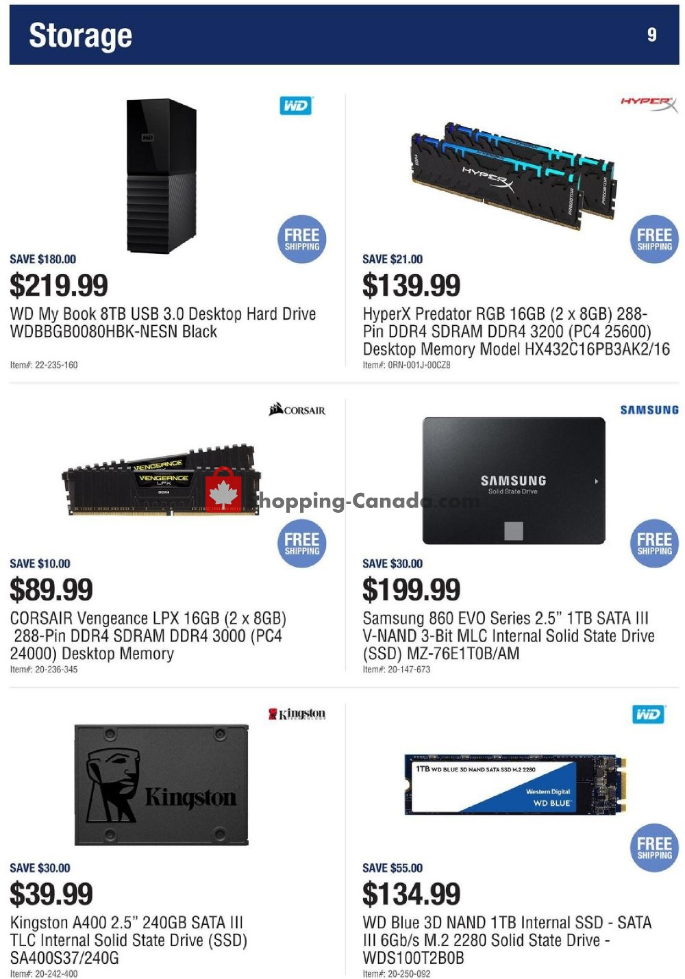 Newegg flyer from Friday June 28, 2019 to Thursday July 4, 2019 - page 9
