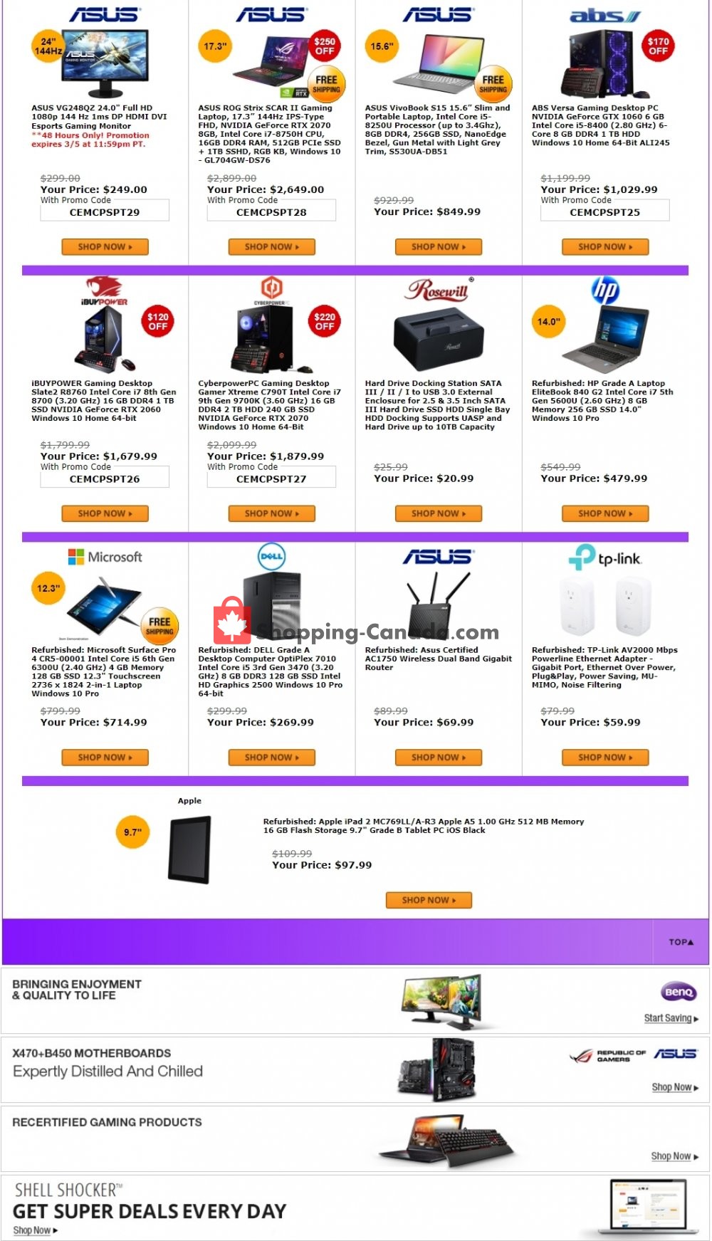 Newegg flyer from Monday March 4, 2019 to Sunday March 10, 2019 - page 2