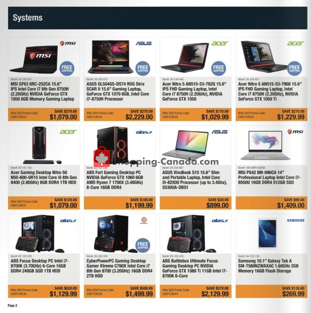 Newegg flyer from Friday February 22, 2019 to Thursday February 28, 2019 - page 2