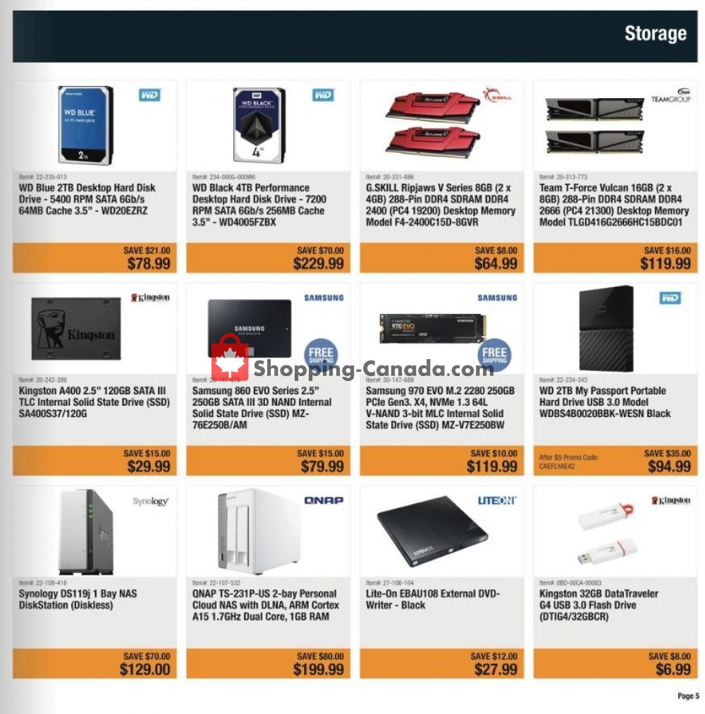 Newegg flyer from Friday February 22, 2019 to Thursday February 28, 2019 - page 5