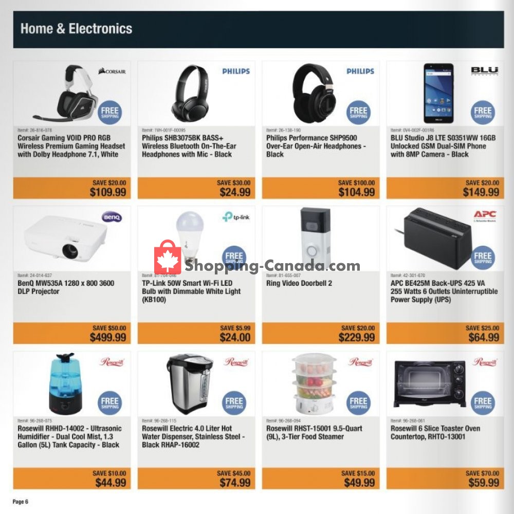 Newegg flyer from Friday February 22, 2019 to Thursday February 28, 2019 - page 6