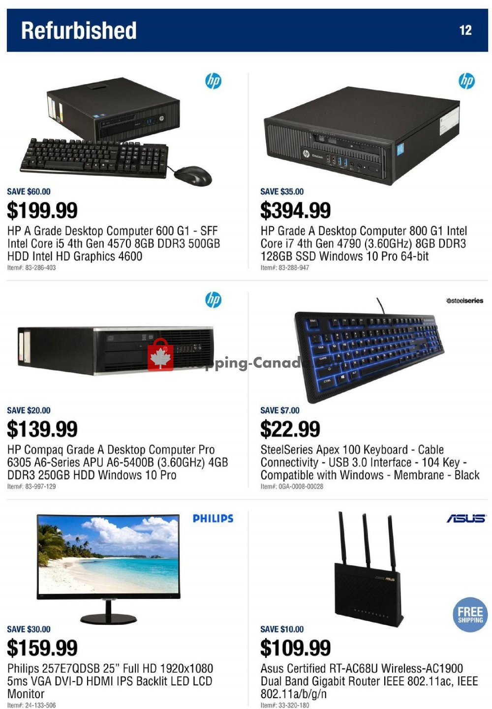 Newegg flyer from Friday August 9, 2019 to Thursday August 15, 2019 - page 12