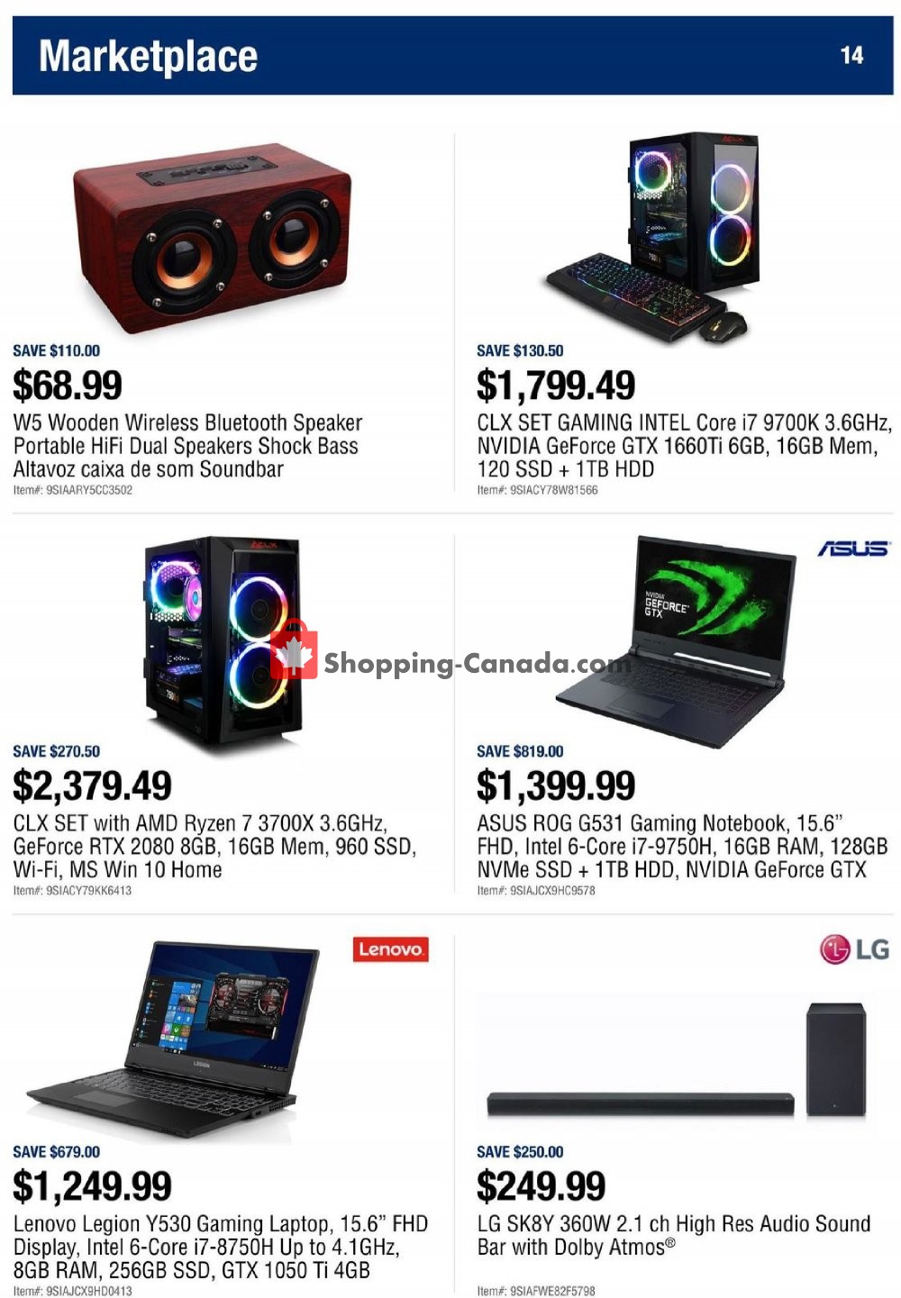 Newegg flyer from Friday August 9, 2019 to Thursday August 15, 2019 - page 14