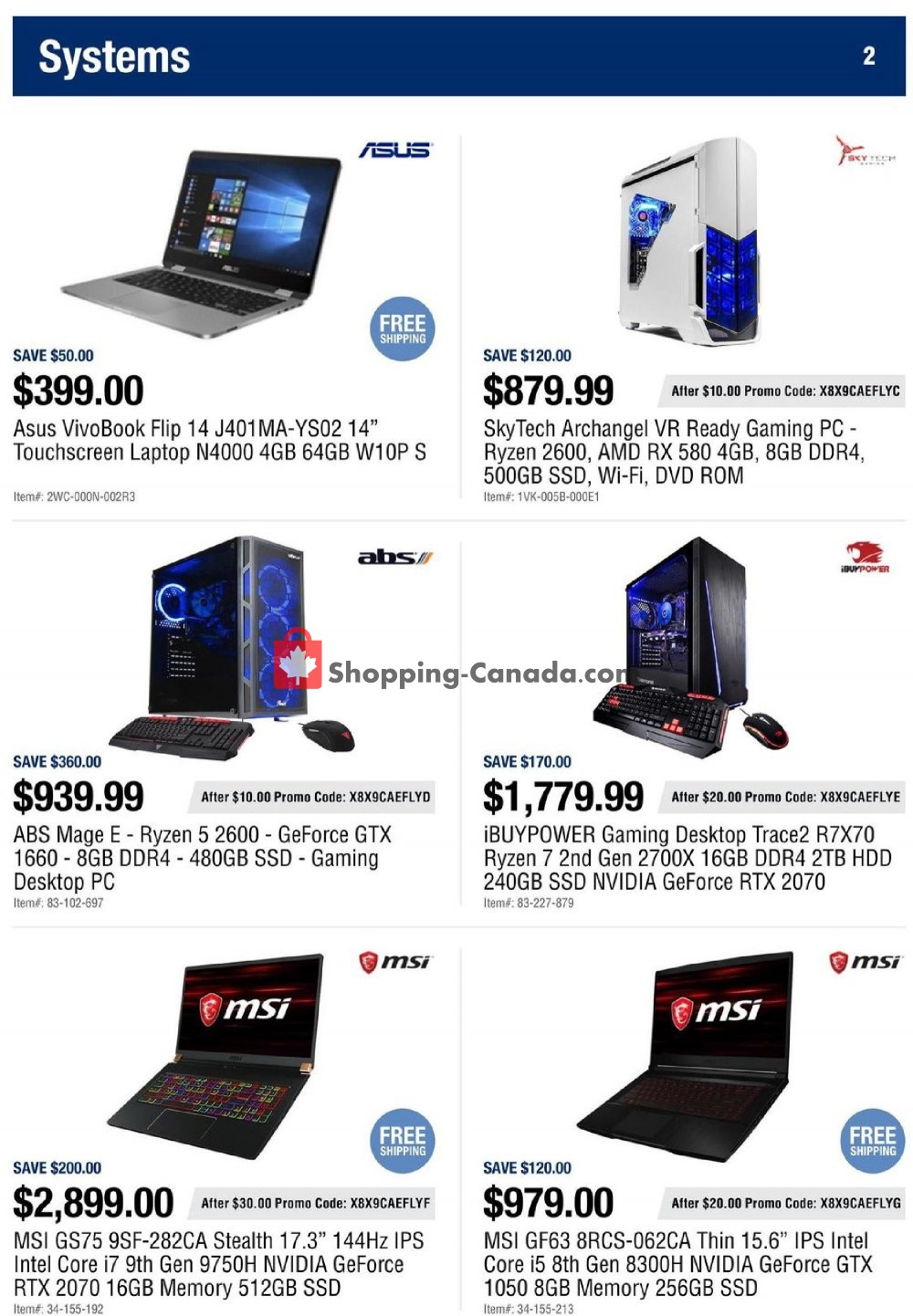 Newegg flyer from Friday August 9, 2019 to Thursday August 15, 2019 - page 2