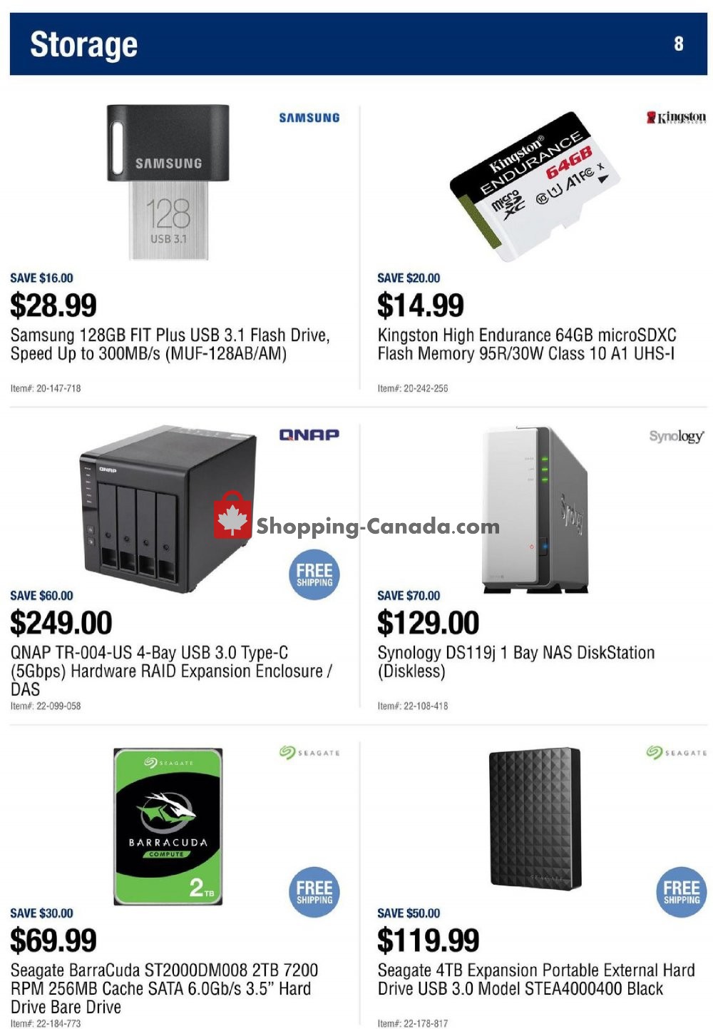Newegg flyer from Friday August 9, 2019 to Thursday August 15, 2019 - page 8