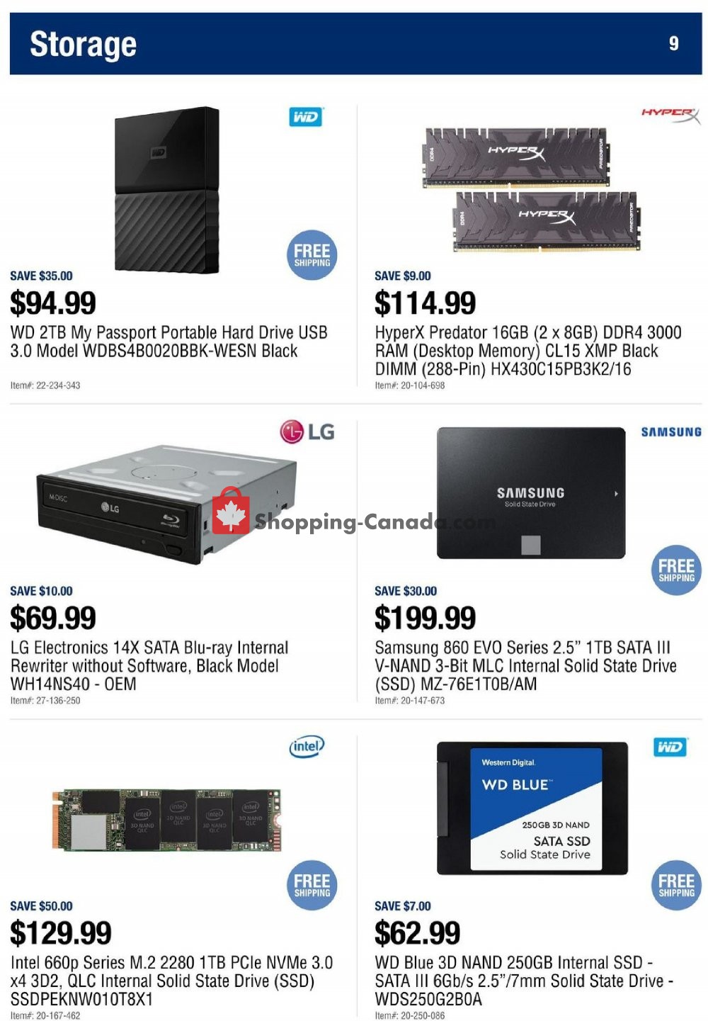 Newegg flyer from Friday August 9, 2019 to Thursday August 15, 2019 - page 9