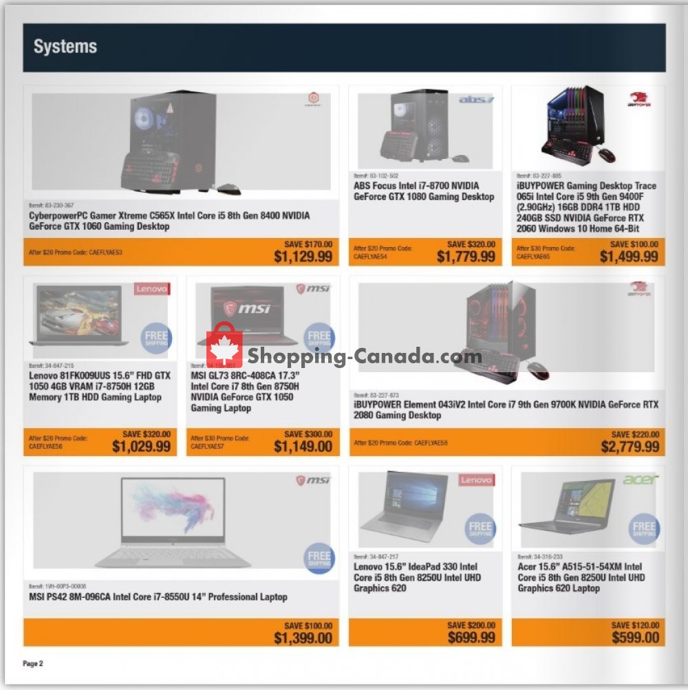 Newegg flyer from Friday March 8, 2019 to Thursday March 14, 2019 - page 2