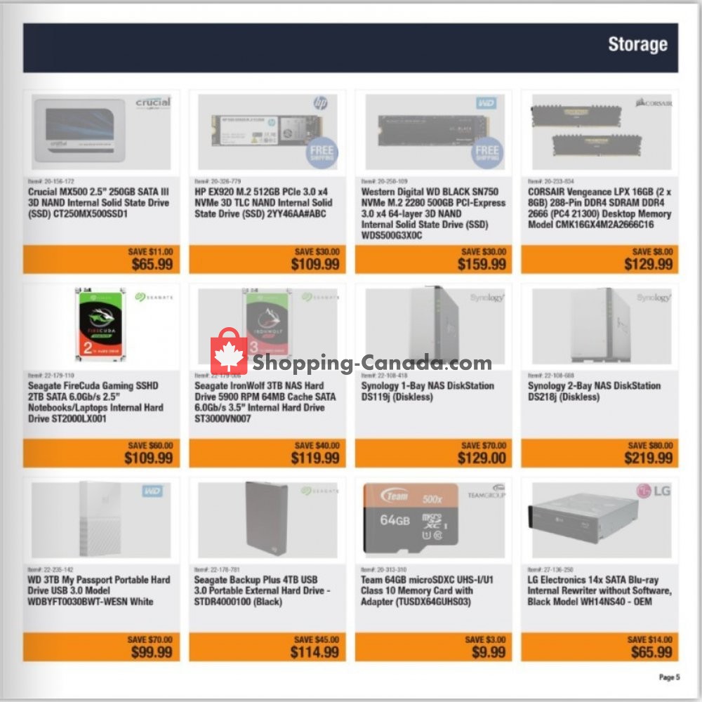 Newegg flyer from Friday March 8, 2019 to Thursday March 14, 2019 - page 5
