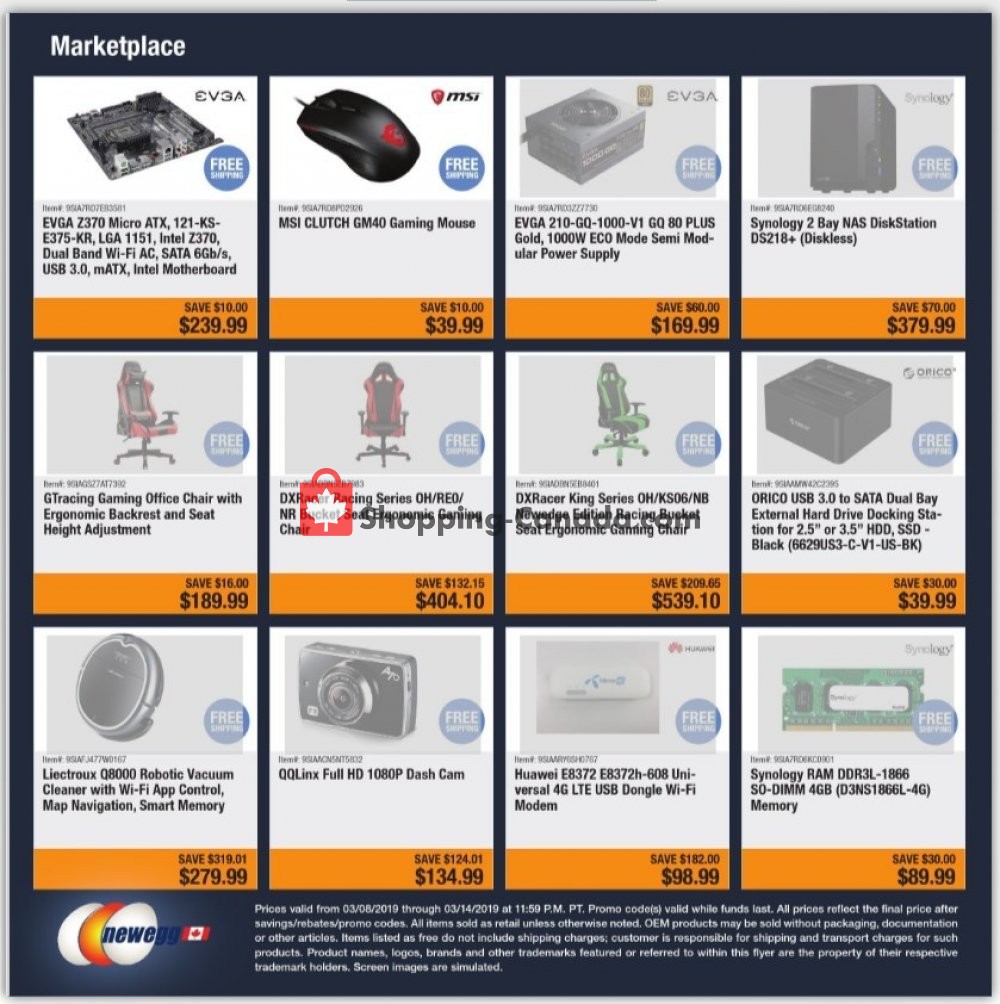 Newegg flyer from Friday March 8, 2019 to Thursday March 14, 2019 - page 8