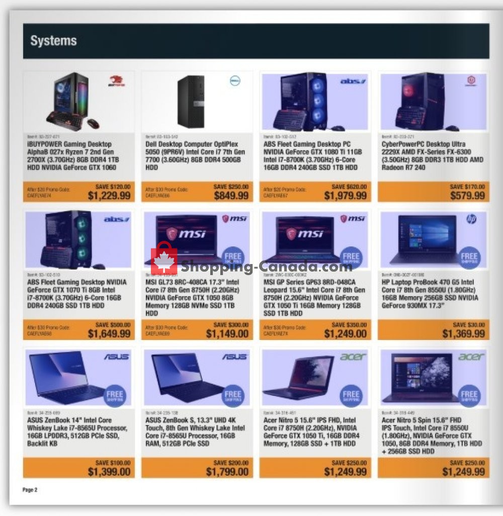 Newegg flyer from Friday March 22, 2019 to Thursday March 28, 2019 - page 2