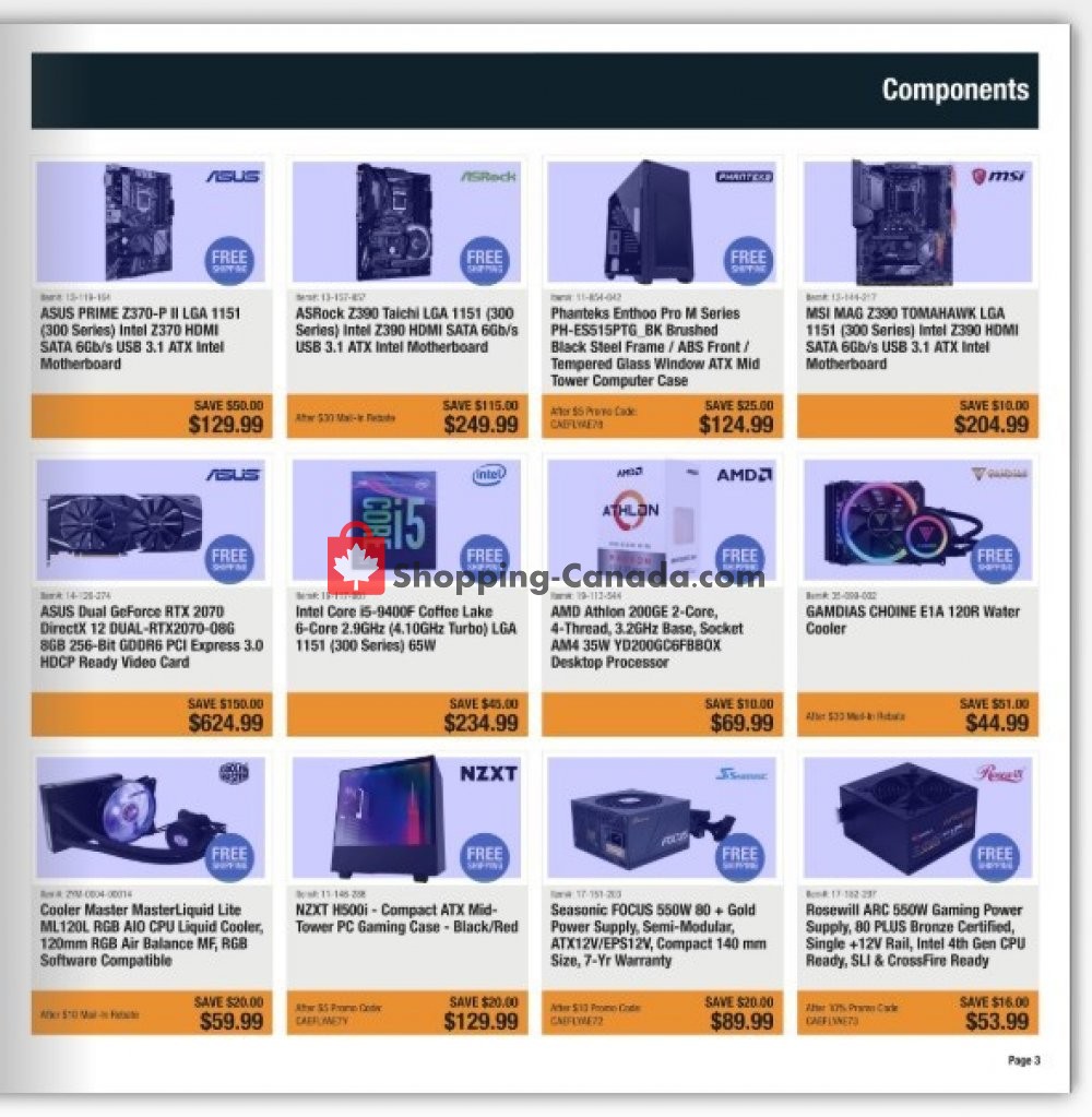 Newegg flyer from Friday March 22, 2019 to Thursday March 28, 2019 - page 3