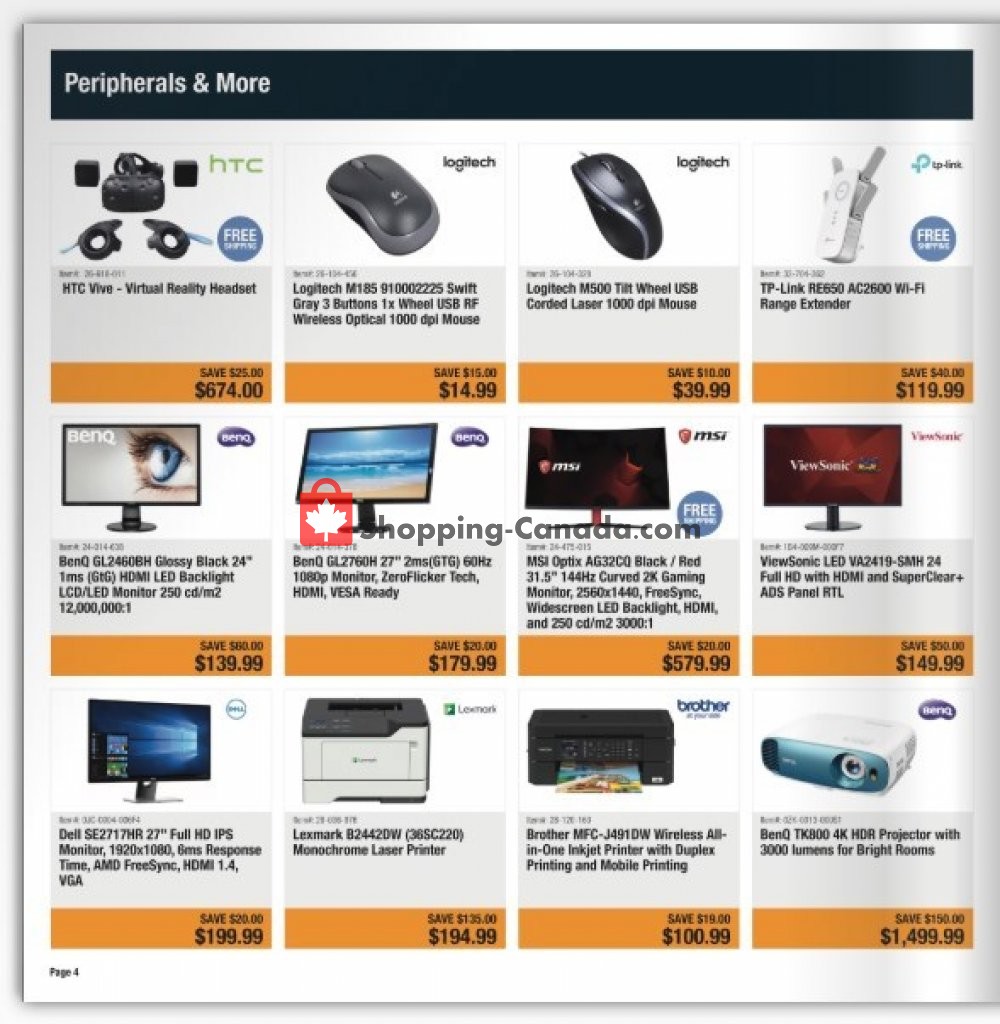 Newegg flyer from Friday March 22, 2019 to Thursday March 28, 2019 - page 4