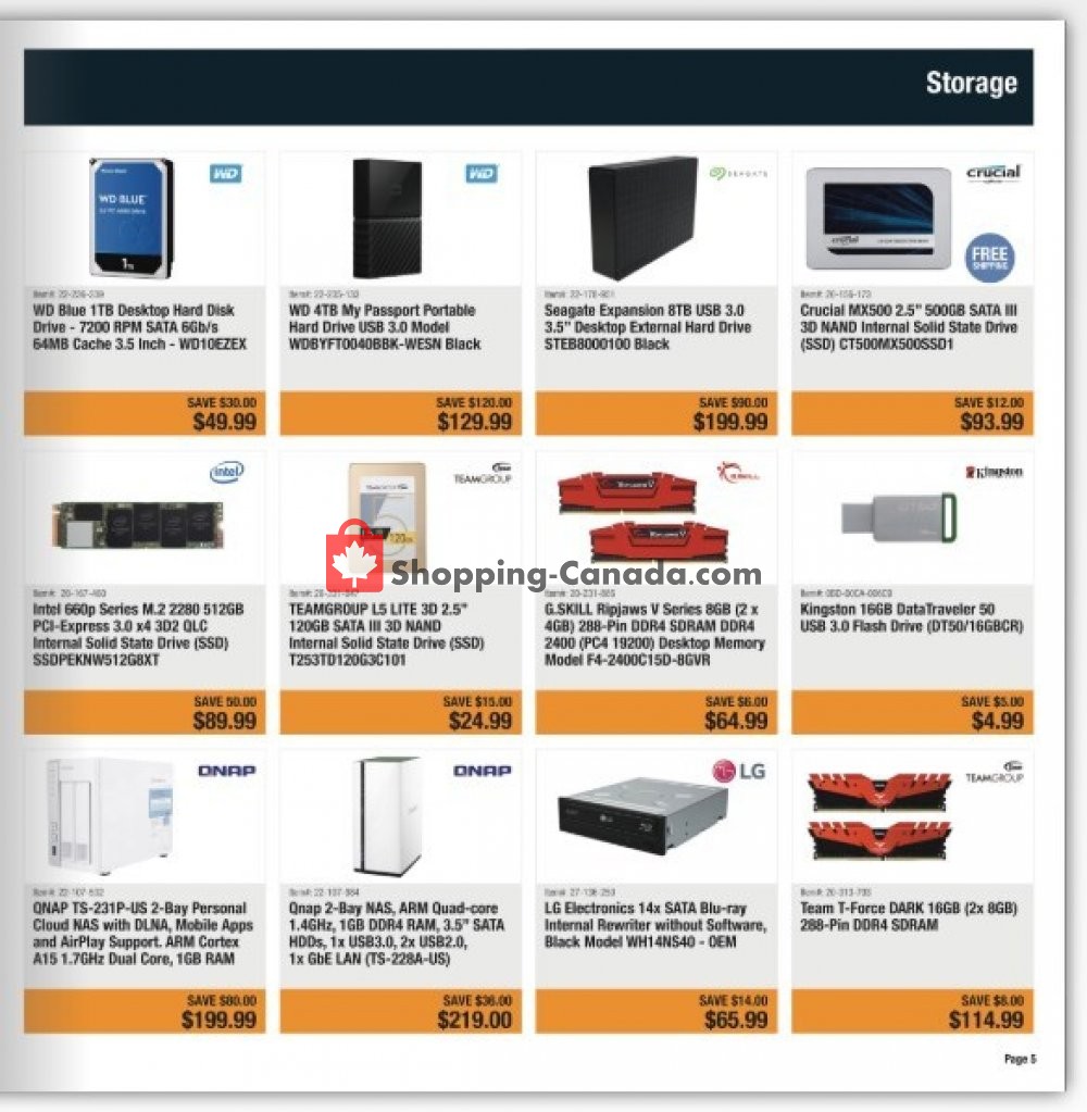 Newegg flyer from Friday March 22, 2019 to Thursday March 28, 2019 - page 5
