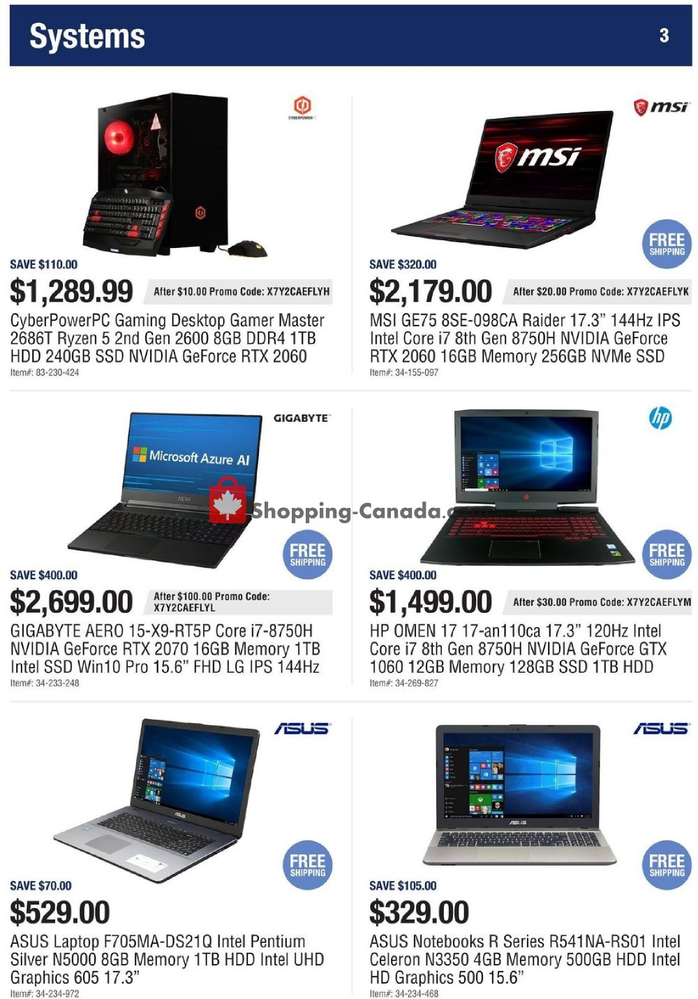 Newegg flyer from Friday July 12, 2019 to Thursday July 18, 2019 - page 3