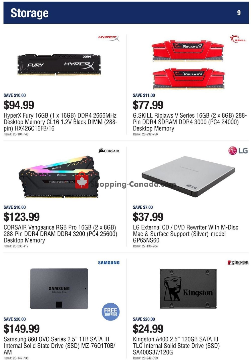 Newegg flyer from Friday July 12, 2019 to Thursday July 18, 2019 - page 9