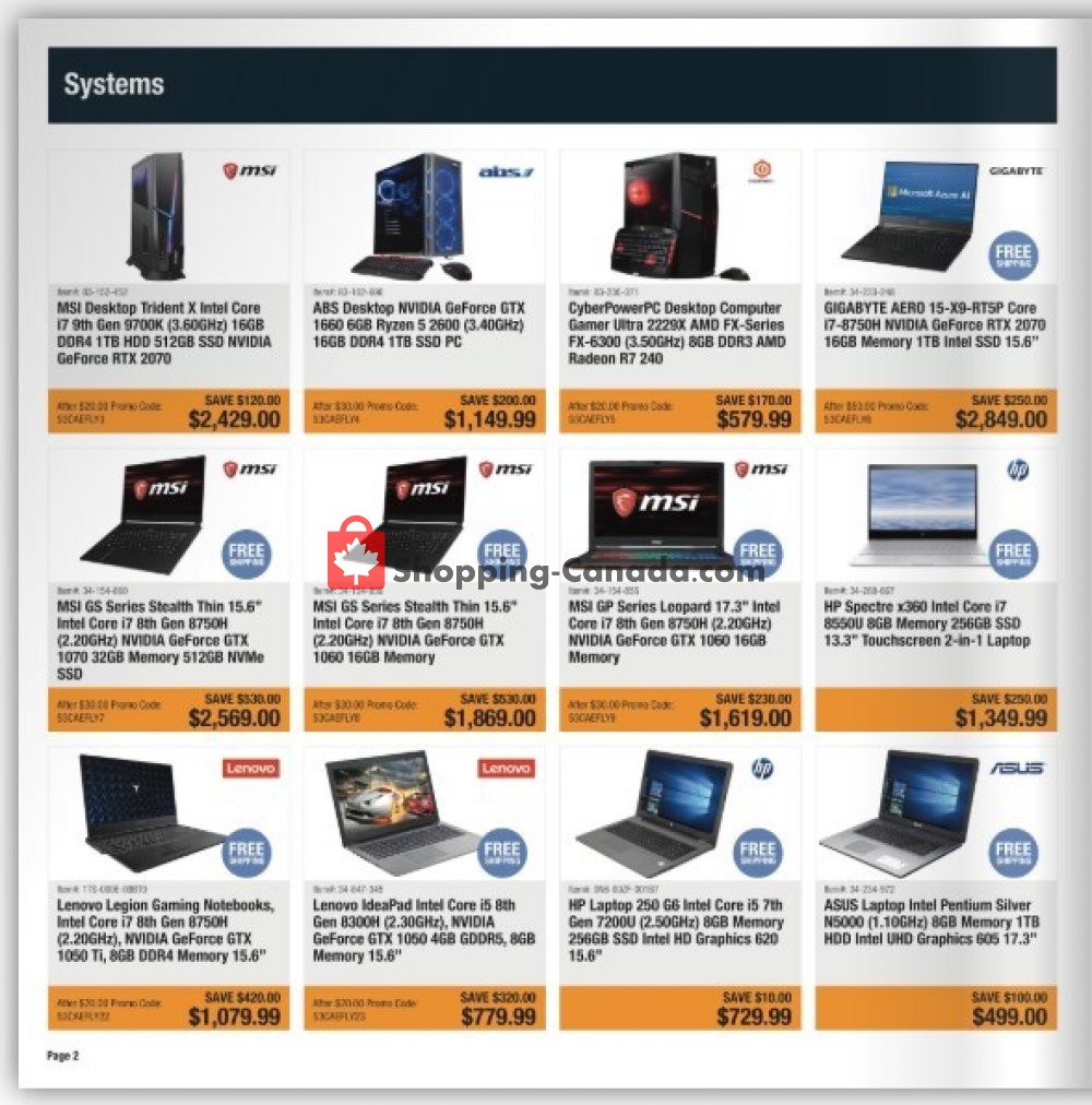 Newegg flyer from Friday May 3, 2019 to Thursday May 9, 2019 - page 2