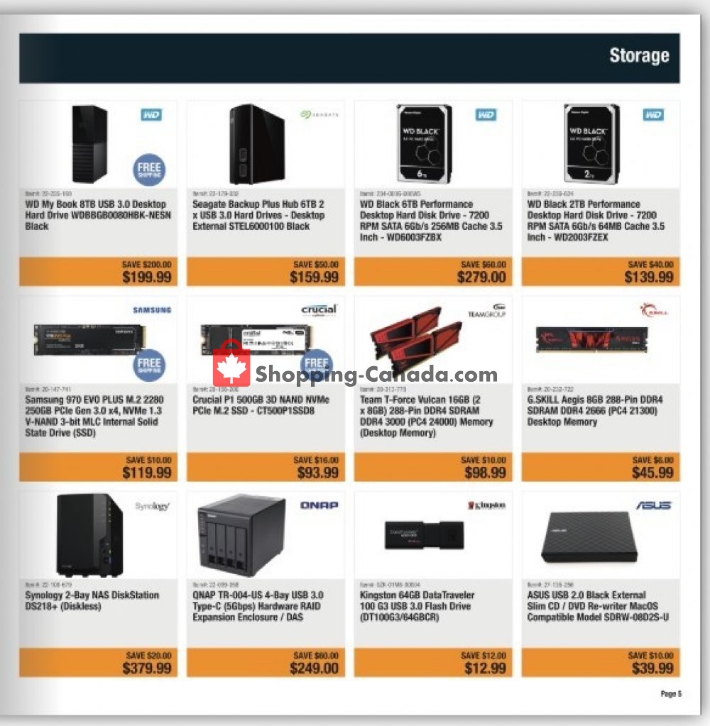 Newegg flyer from Friday May 3, 2019 to Thursday May 9, 2019 - page 5