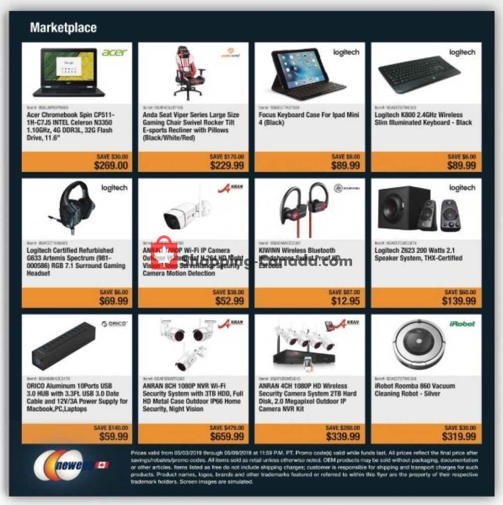 Newegg flyer from Friday May 3, 2019 to Thursday May 9, 2019 - page 8