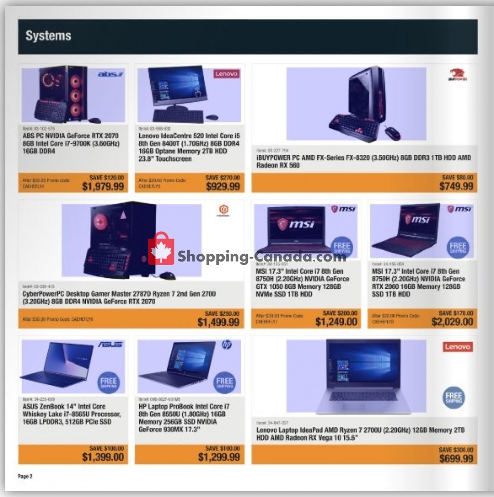 Newegg flyer from Friday April 19, 2019 to Thursday April 25, 2019 - page 2