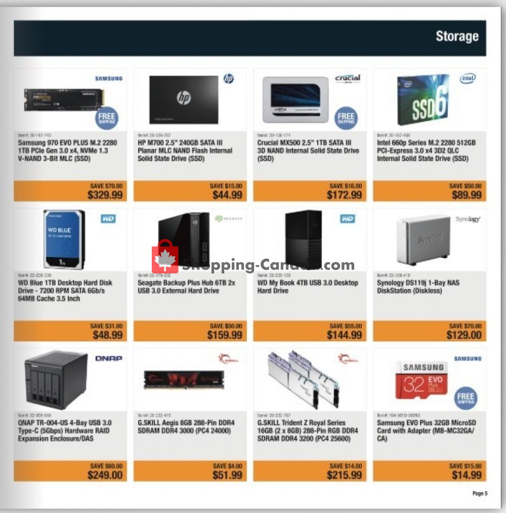 Newegg flyer from Friday April 19, 2019 to Thursday April 25, 2019 - page 5