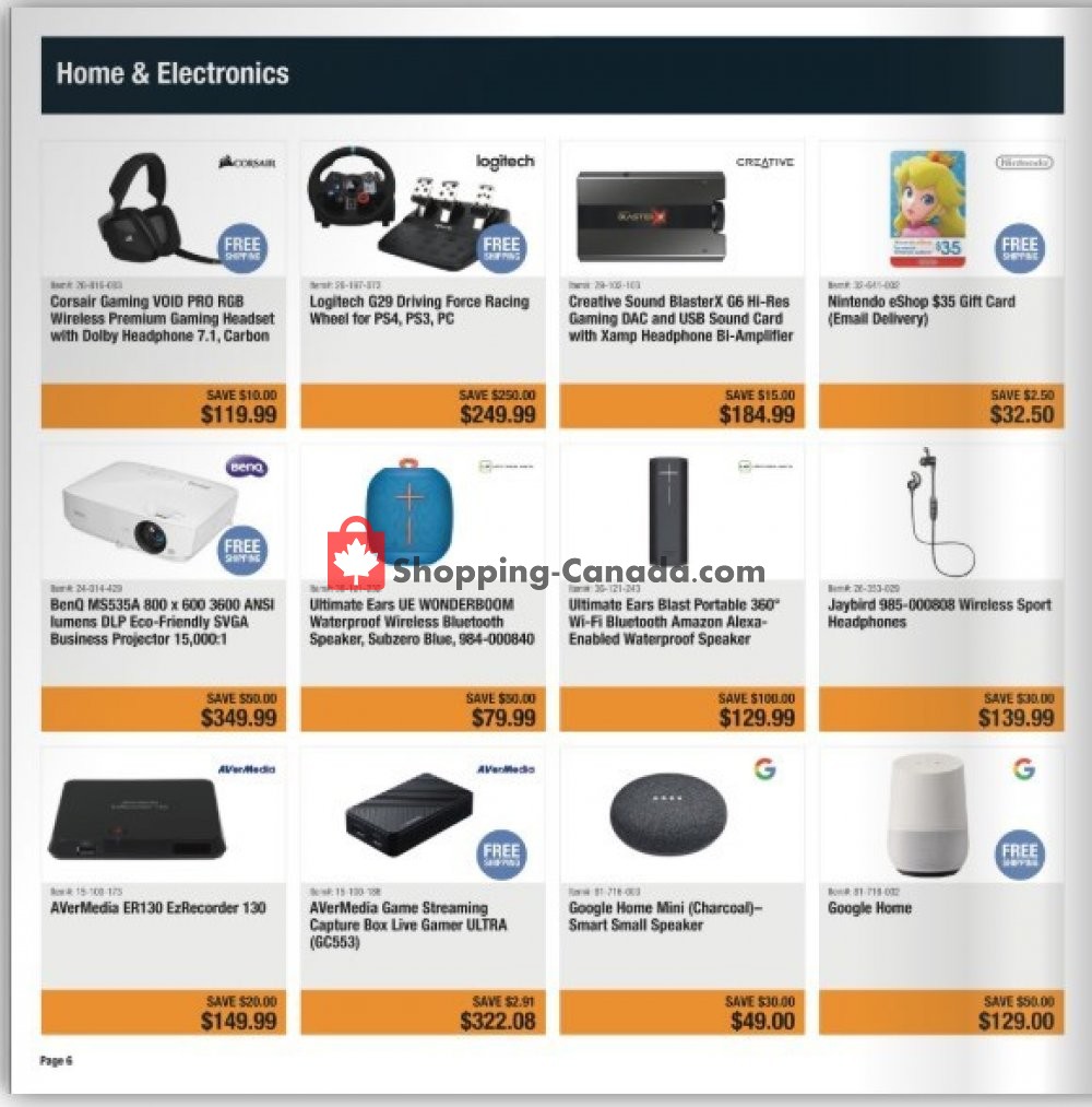 Newegg flyer from Friday April 19, 2019 to Thursday April 25, 2019 - page 6