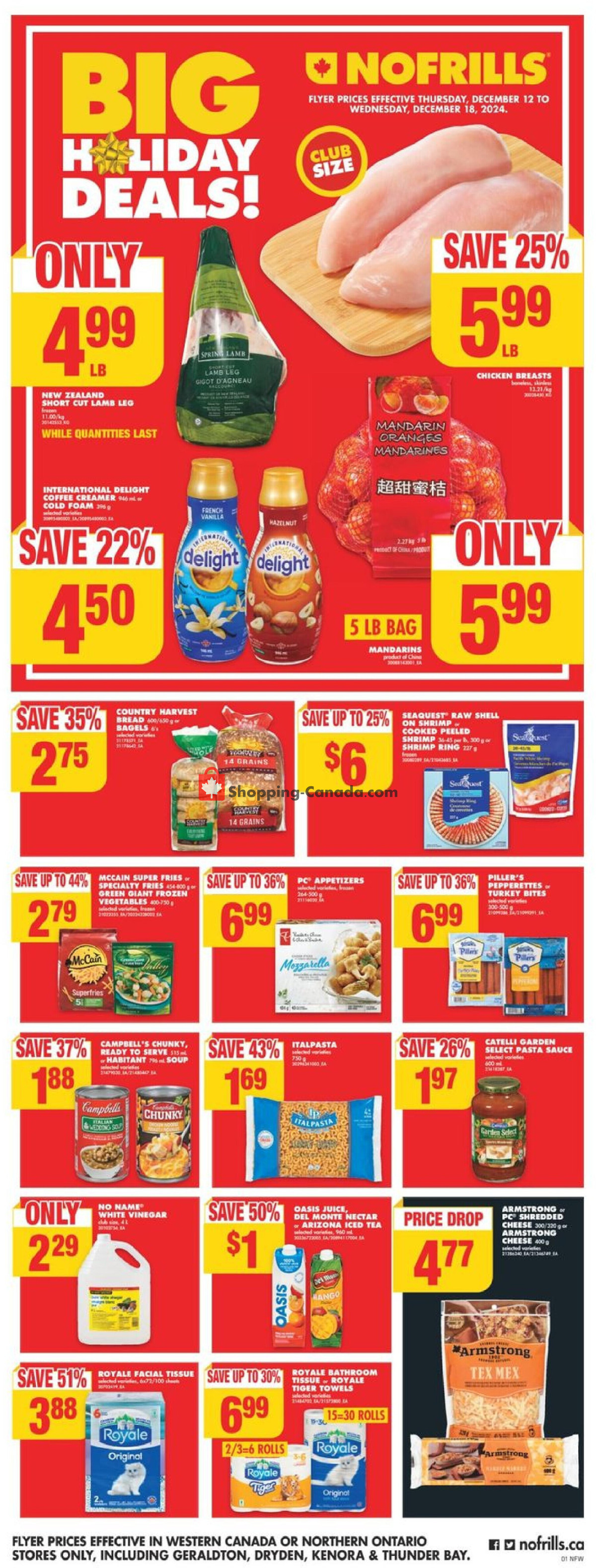 No Frills flyer from Thursday December 12, 2024 to Wednesday December 18, 2024 - page 2