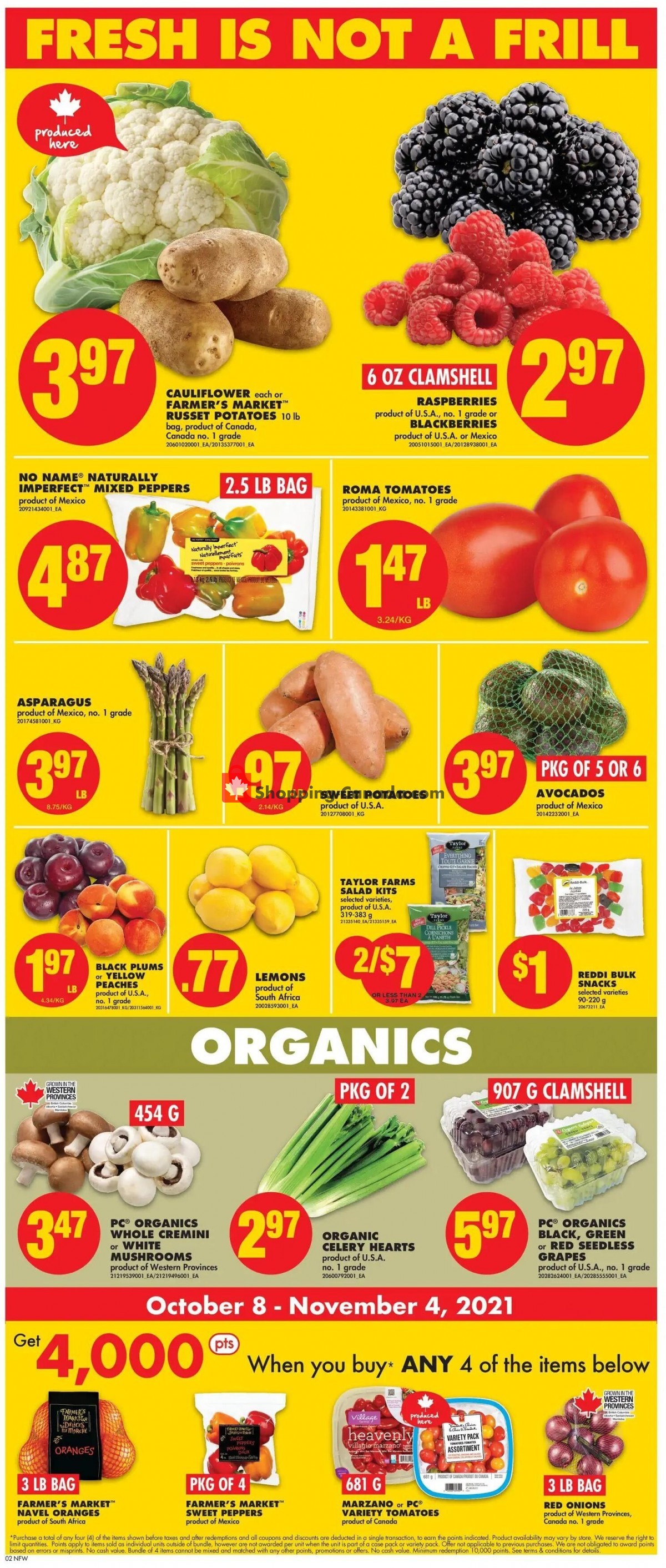 No Frills flyer from Friday October 8, 2021 to Thursday October 14, 2021 - page 4