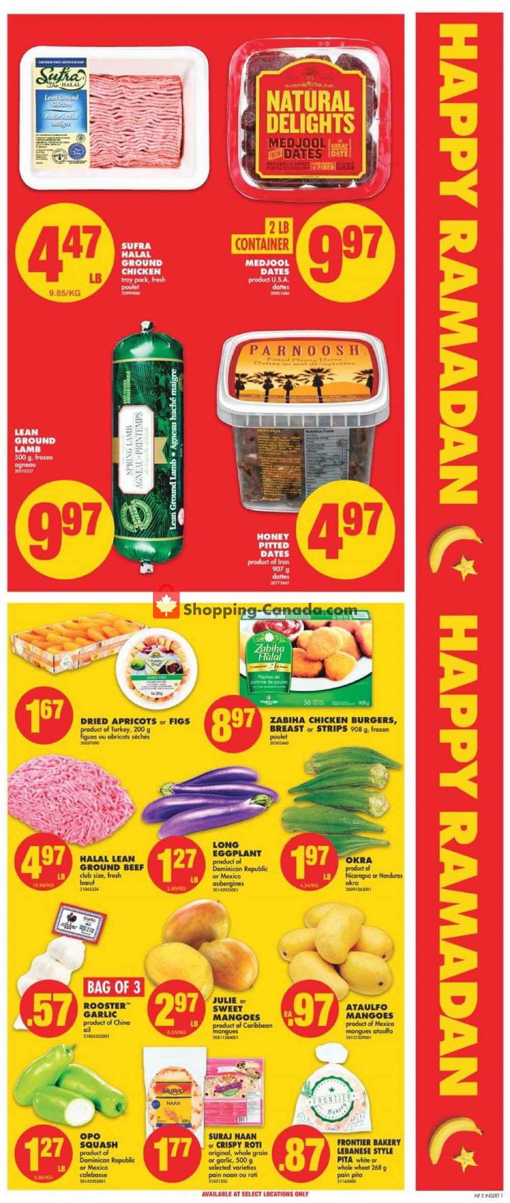 No Frills flyer from Thursday April 18, 2019 to Wednesday April 24, 2019 - page 1
