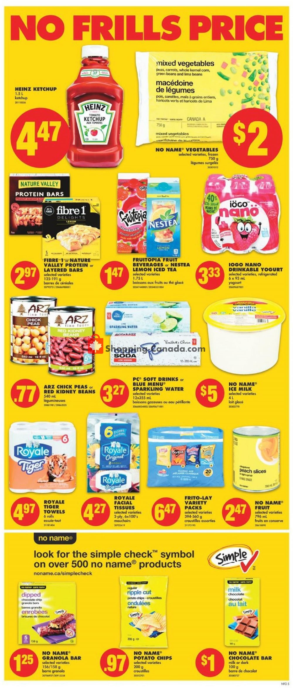 No Frills flyer from Thursday October 3, 2019 to Wednesday October 9, 2019 - page 5