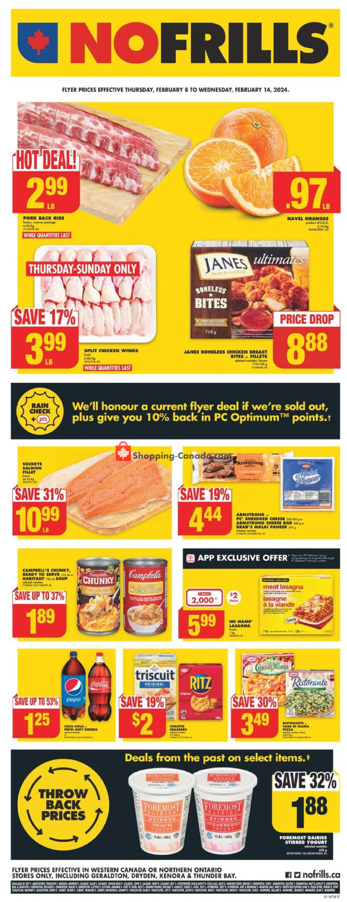 No Frills flyer from Thursday February 8, 2024 to Wednesday February 14, 2024 - page 3