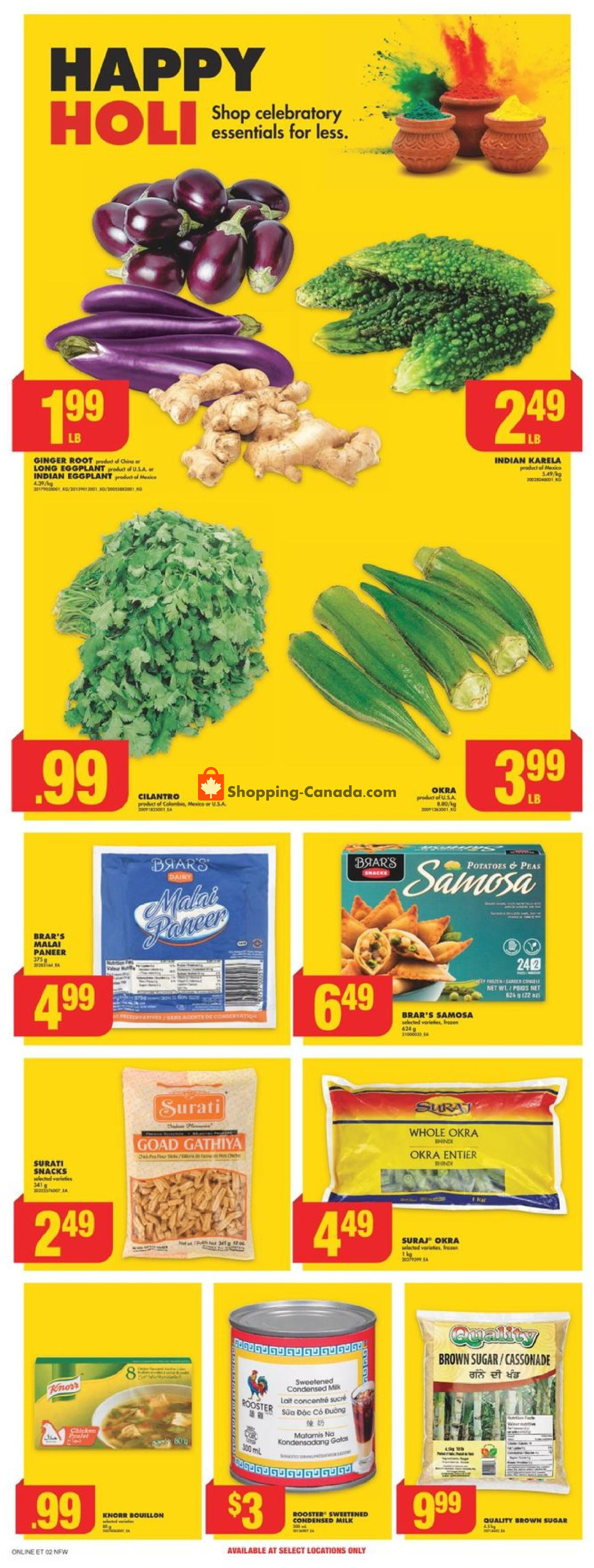 No Frills flyer from Thursday March 14, 2024 to Wednesday March 20, 2024 - page 12