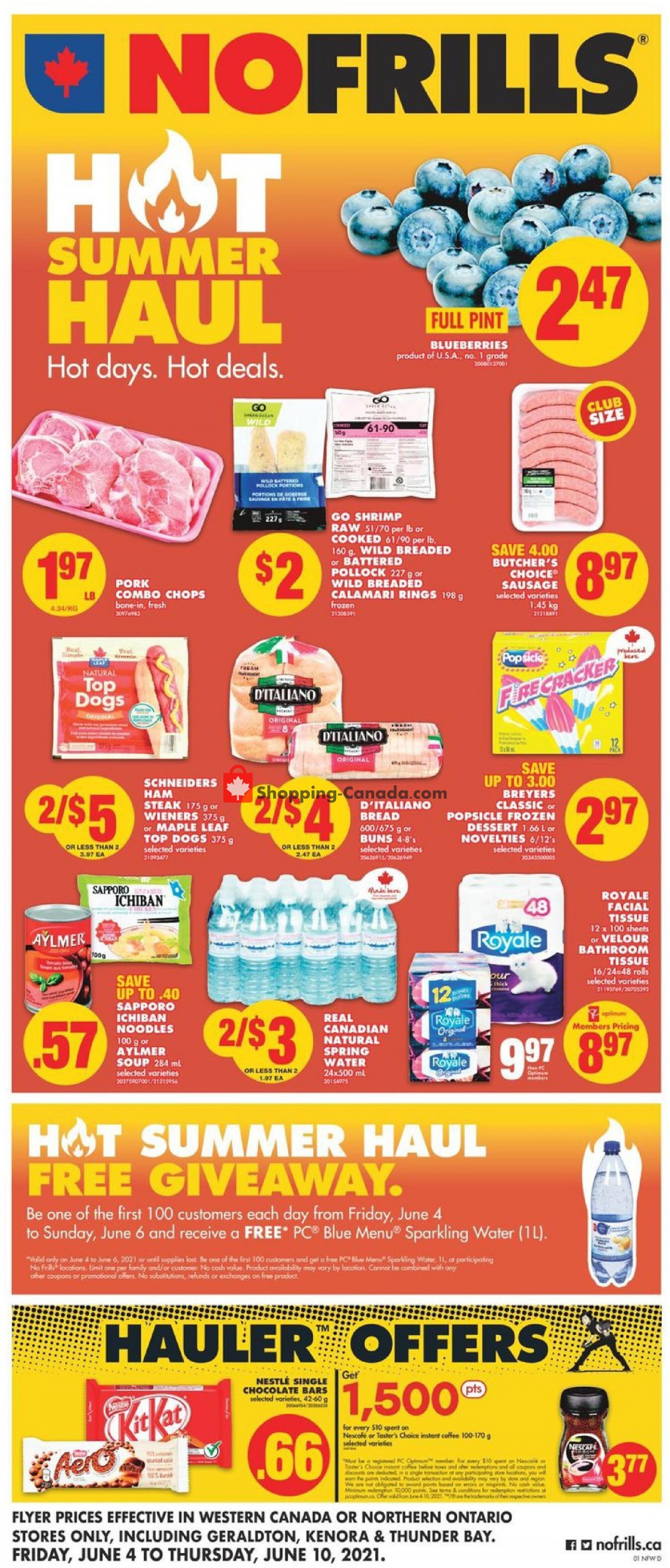 No Frills flyer from Friday June 4, 2021 to Thursday June 10, 2021 - page 1