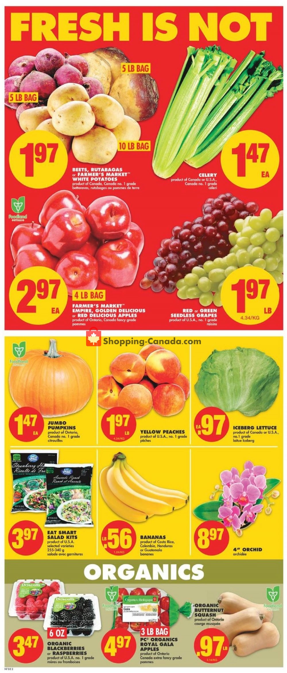 No Frills flyer from Thursday October 18, 2018 to Wednesday October 24, 2018 - page 2