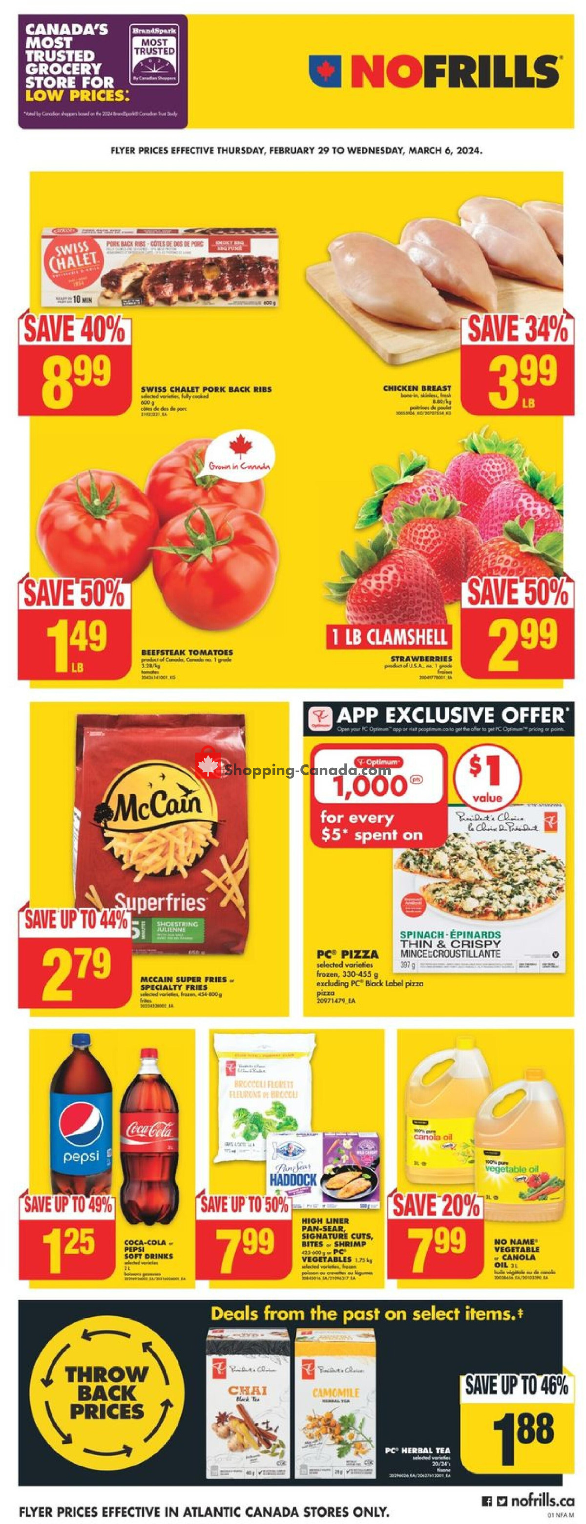 No Frills flyer from Thursday February 29, 2024 to Wednesday March 6, 2024 - page 3