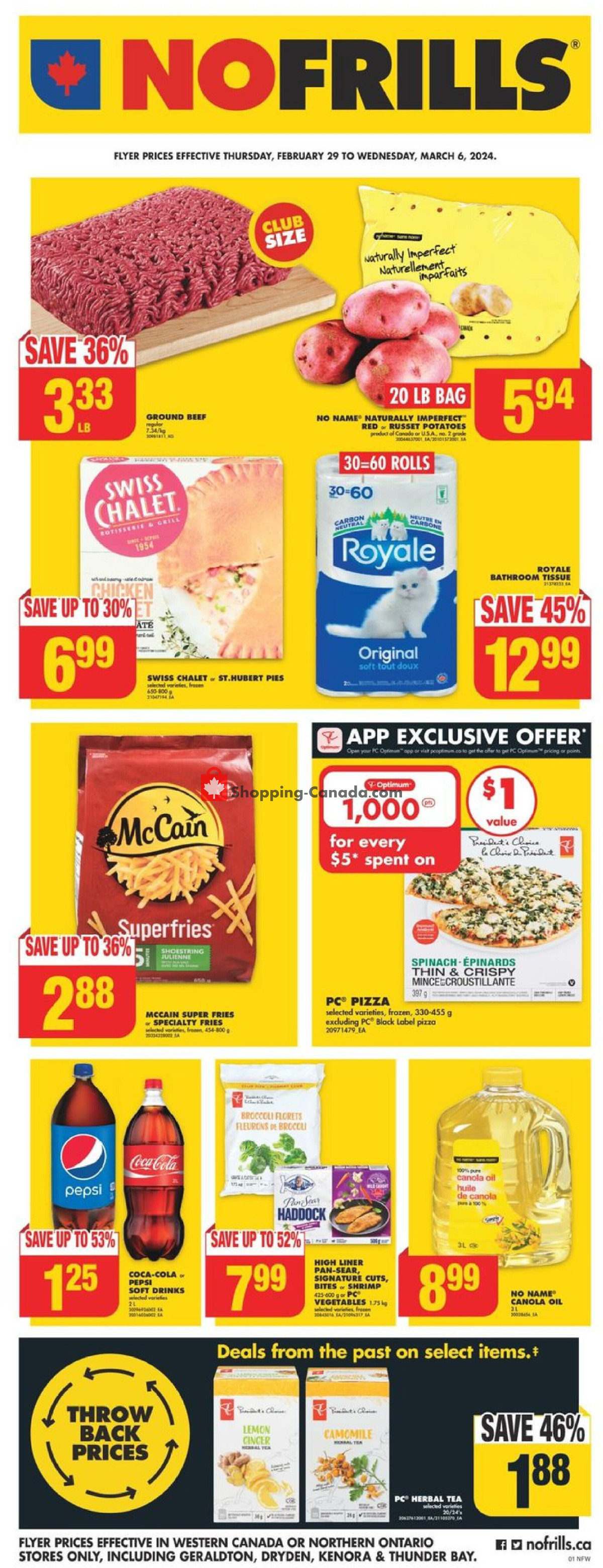 No Frills flyer from Thursday February 29, 2024 to Wednesday March 6, 2024 - page 3