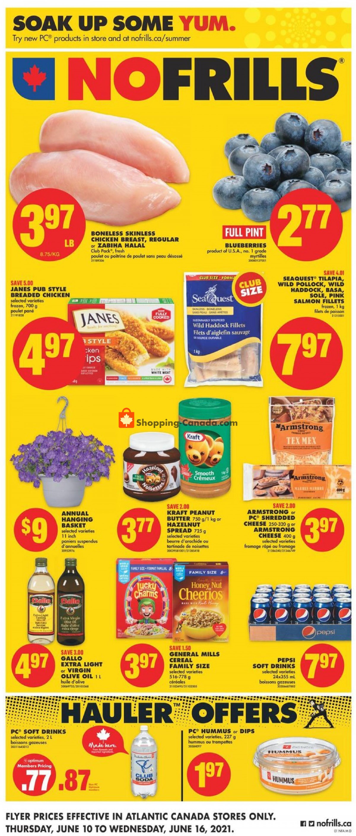No Frills flyer from Thursday June 10, 2021 to Wednesday June 16, 2021 - page 1