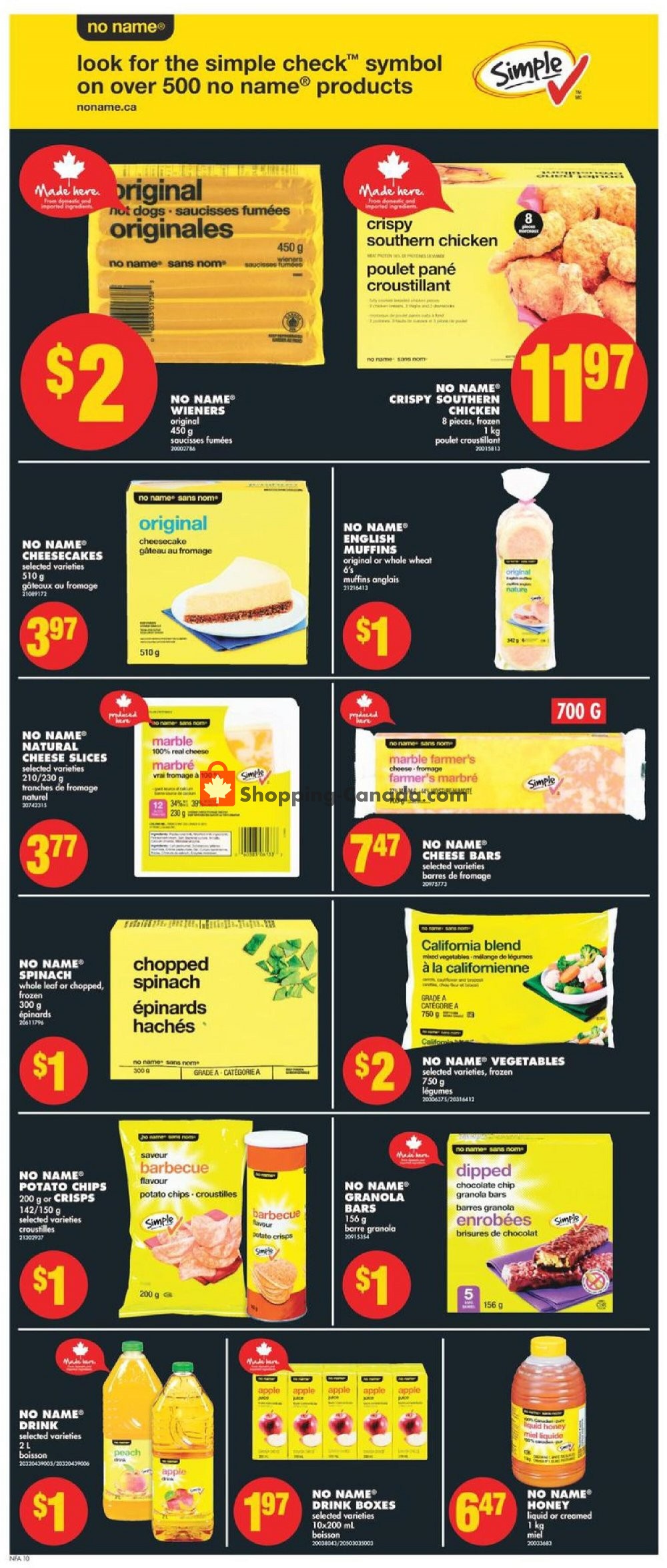 No Frills flyer from Thursday October 15, 2020 to Wednesday October 21, 2020 - page 10