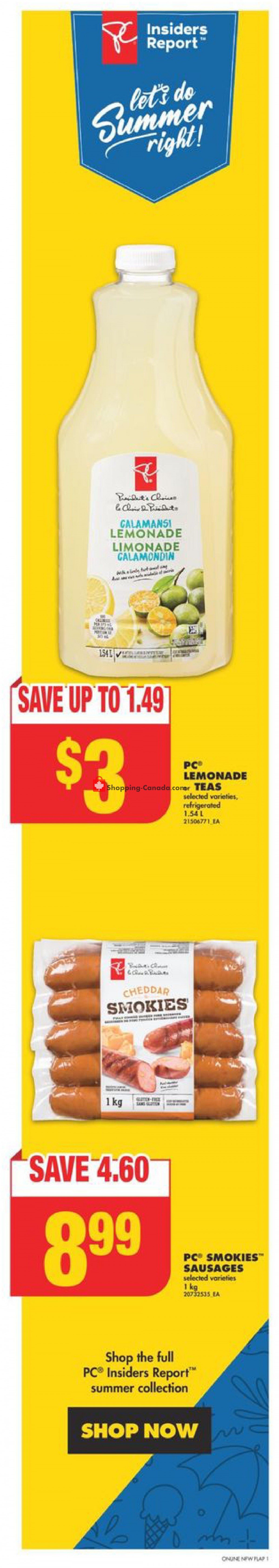 No Frills flyer from Thursday June 8, 2023 to Wednesday June 14, 2023 - page 1