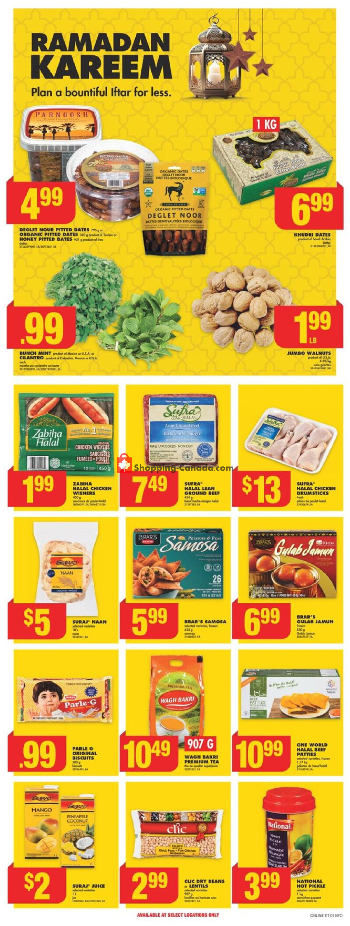 No Frills flyer from Thursday March 28, 2024 to Wednesday April 3, 2024 - page 12