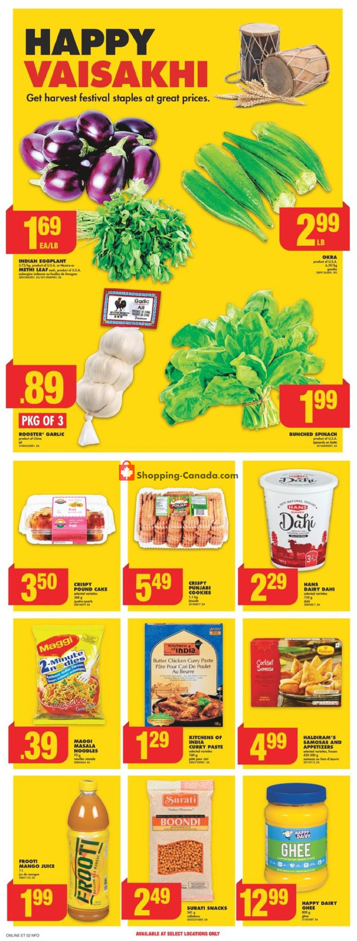 No Frills flyer from Thursday March 28, 2024 to Wednesday April 3, 2024 - page 13