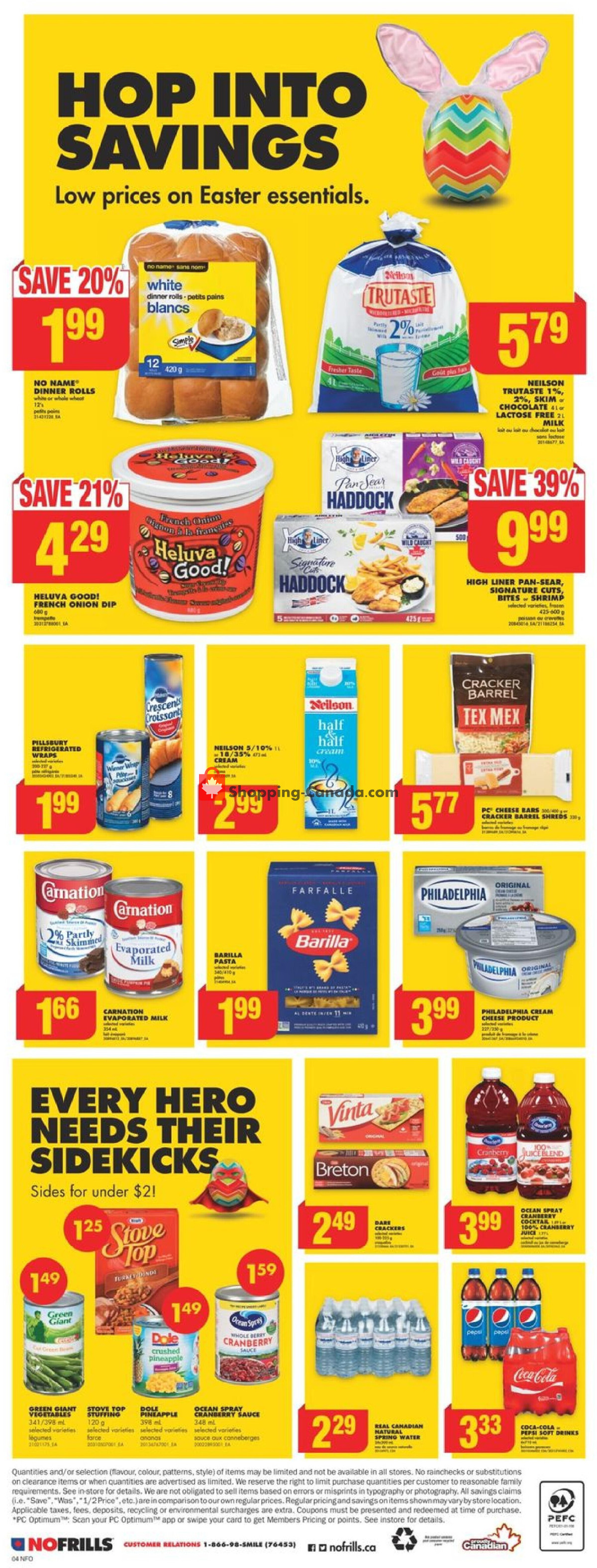 No Frills flyer from Thursday March 28, 2024 to Wednesday April 3, 2024 - page 6
