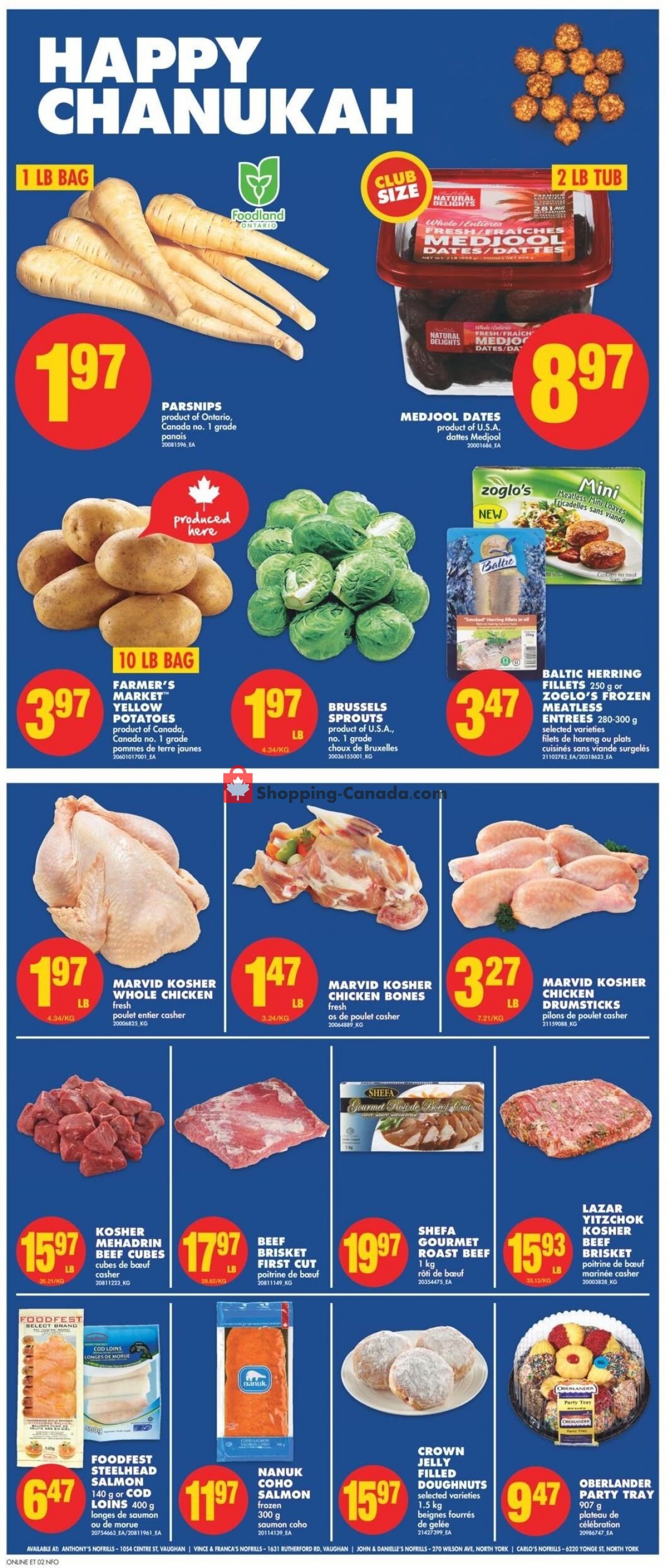 No Frills flyer from Thursday December 2, 2021 to Wednesday December 8, 2021 - page 12