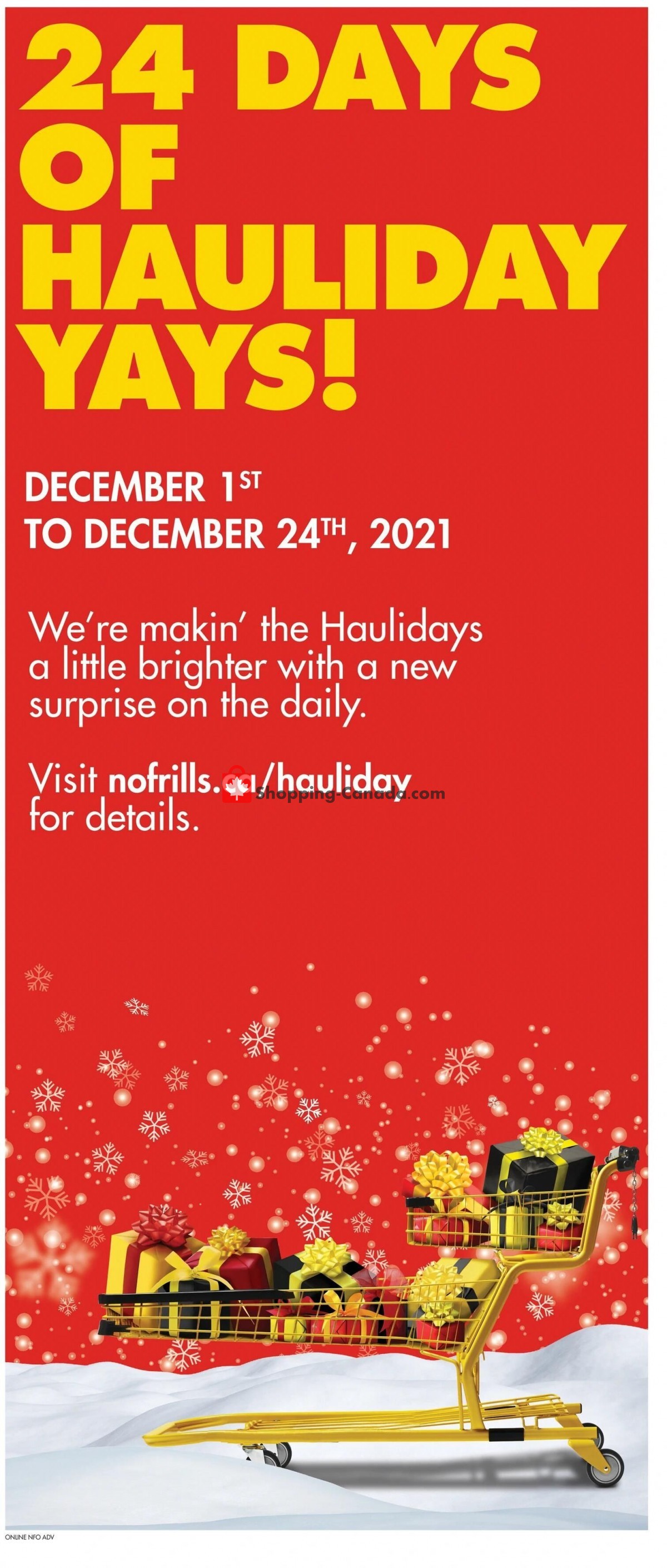 No Frills flyer from Thursday December 2, 2021 to Wednesday December 8, 2021 - page 13