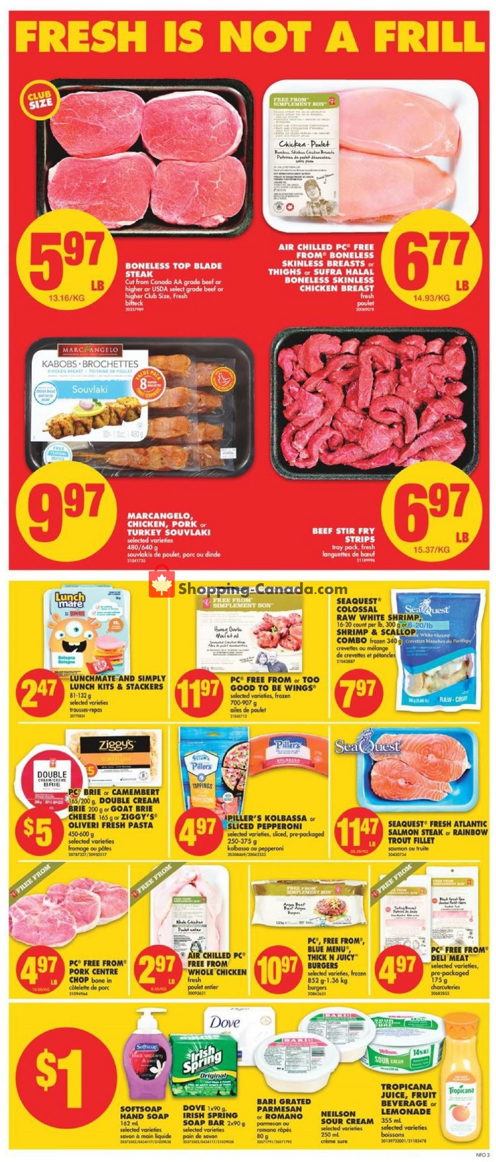 No Frills flyer from Thursday July 11, 2019 to Wednesday July 17, 2019 - page 3