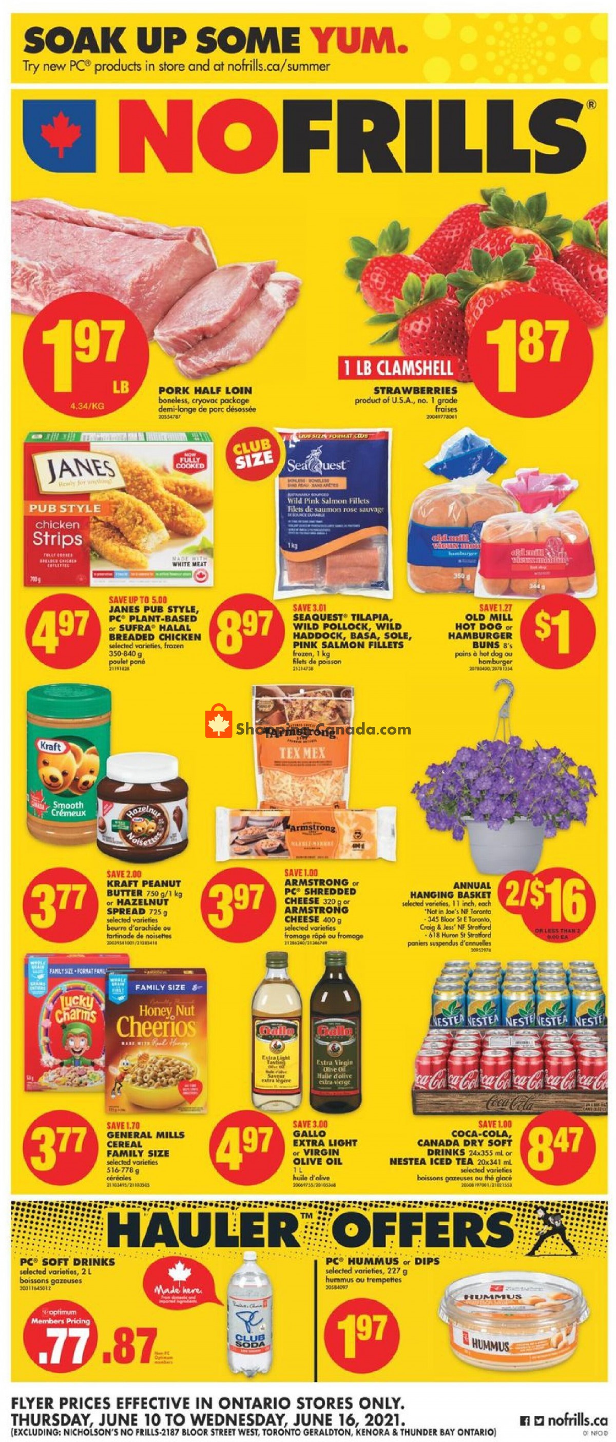 No Frills flyer from Thursday June 10, 2021 to Wednesday June 16, 2021 - page 1